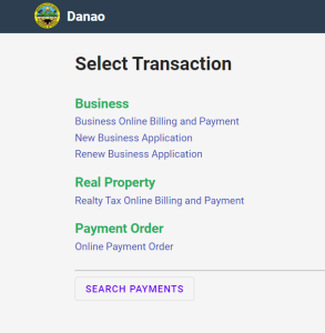 ONLINE PAYMENT AND APPLICATION